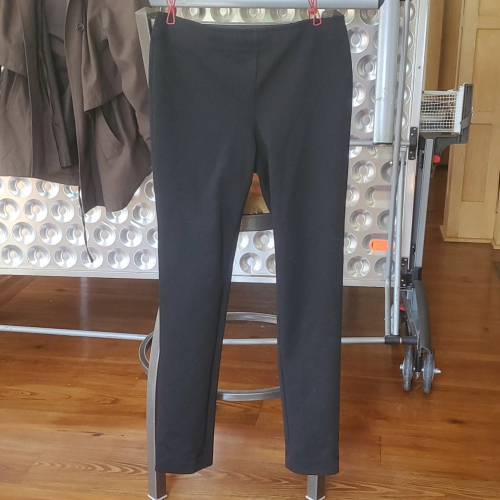 BCBGMAXAZRIA Black Pull-on Pants